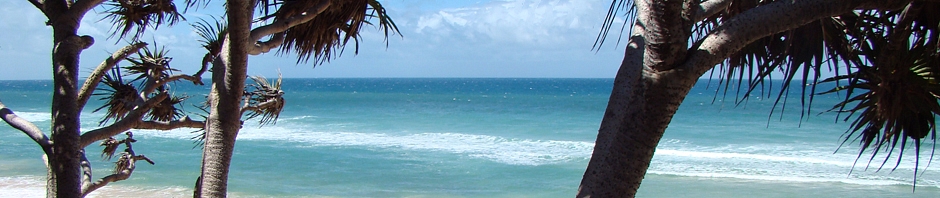 Rainbow Beach Banner