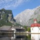 07 St. Bartholomä und dahinter der Watzmann 2713 m